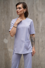 Блуза медицинская женская | Бл-382 статус премиум