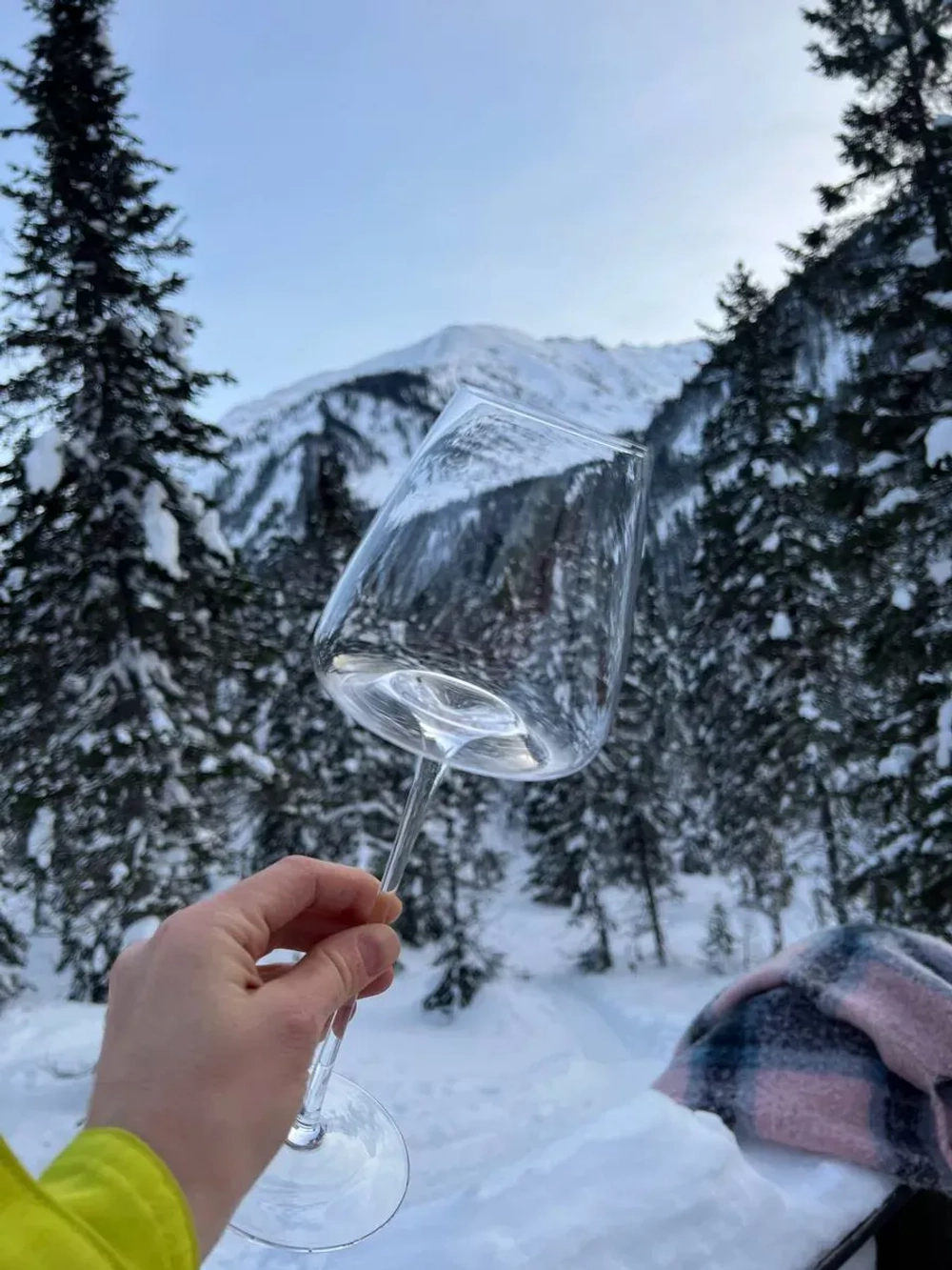 Бокал для вина на длинной ножке, 550 мл, 2 шт