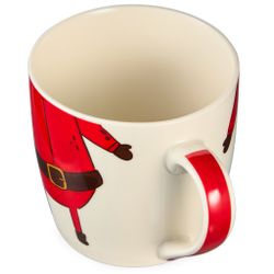 НАБОР ПОСУДЫ LEFARD "ДЕД МОРОЗ" 2 ПР. (КРУЖКА 360МЛ, САЛАТНИК 500МЛ)