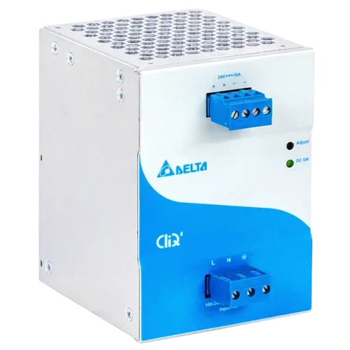 Источник питания Delta DRP024V240W1BA, 24В, 10A, 240Вт.