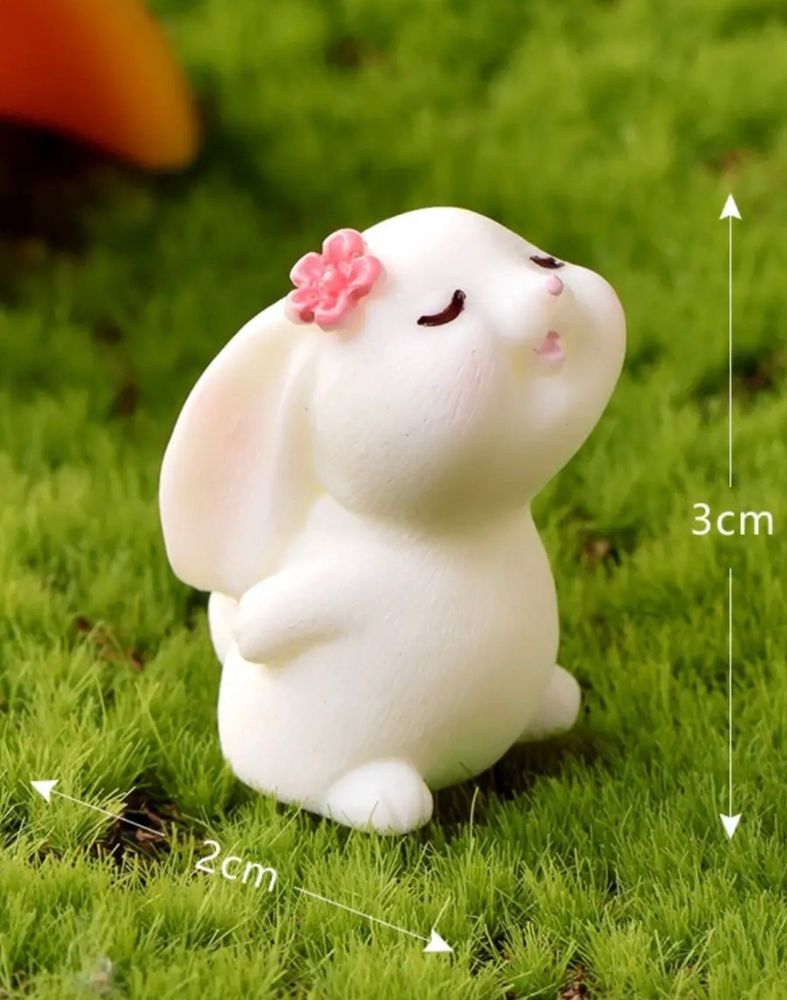 Фигурка &quot;Кролик с цветочком&quot;