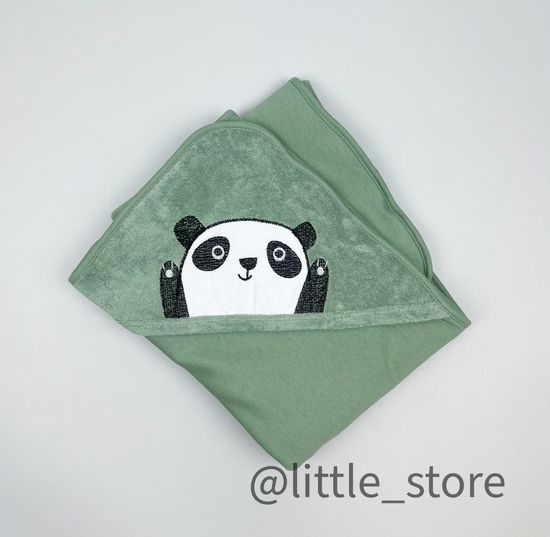 Полотенце "Прятки в листьях" махровое, хлопковое