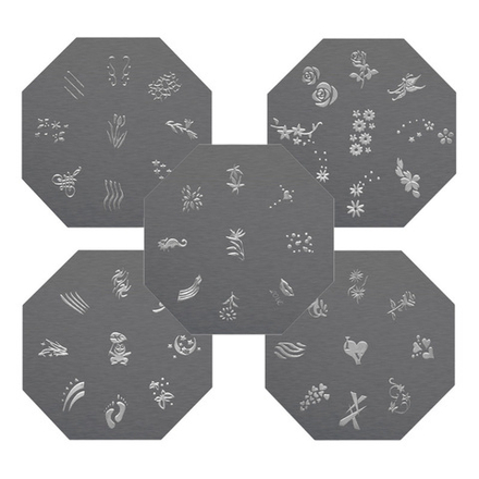 Диск с шаблонами для дизайна ногтей Planet Nails