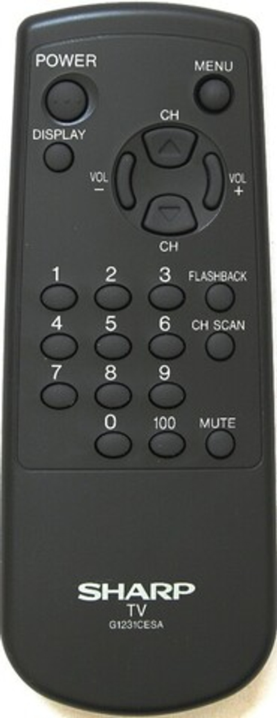 Пульт для телевизора SHARP G1231CESA ориг / G1133PESA