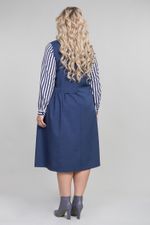 Сарафан 914 коричневый Novita (Акция)