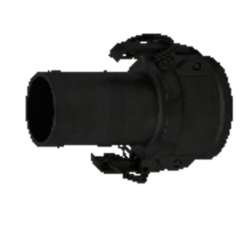 КУЛАЧКОВОЕ СОЕДИНЕНИЕ ТИПА С, РОЗЕТКА с хвостовиком 2 Полипропилен