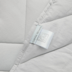 Покрывало 160х220 и наволочка 50х70 Sofi De MarkO Робби серое