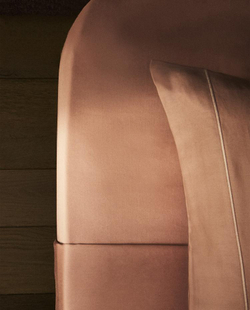 ZARA HOME (300 НИТЕЙ) ПРОСТЫНЯ НА РЕЗИНКЕ ИЗ САТИНА | ВЫСОТА 40 СМ, РОЗОВЫЙ