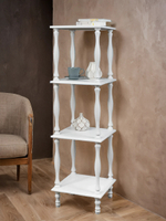 Этажерка Мебелик П 8 белый