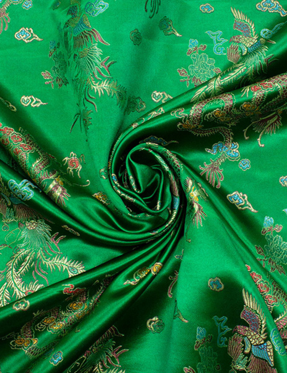 Ткань шёлк жаккард, 160 гр/м2, 100% п/э, 150 см