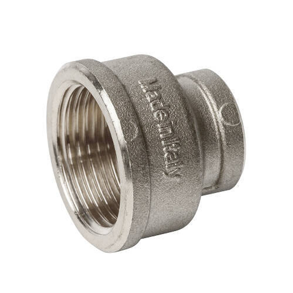 Муфта редукционная STOUT SFT 0006 - 1"1/4 x 3/4" (для стальных труб, латунь никелированная)