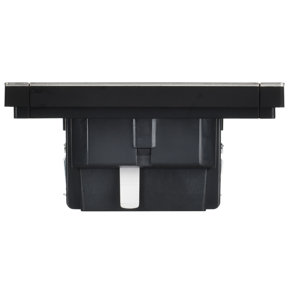 FORTE&PIANO Выключатель 1-клавишный 10А FP701M металл никель IEK