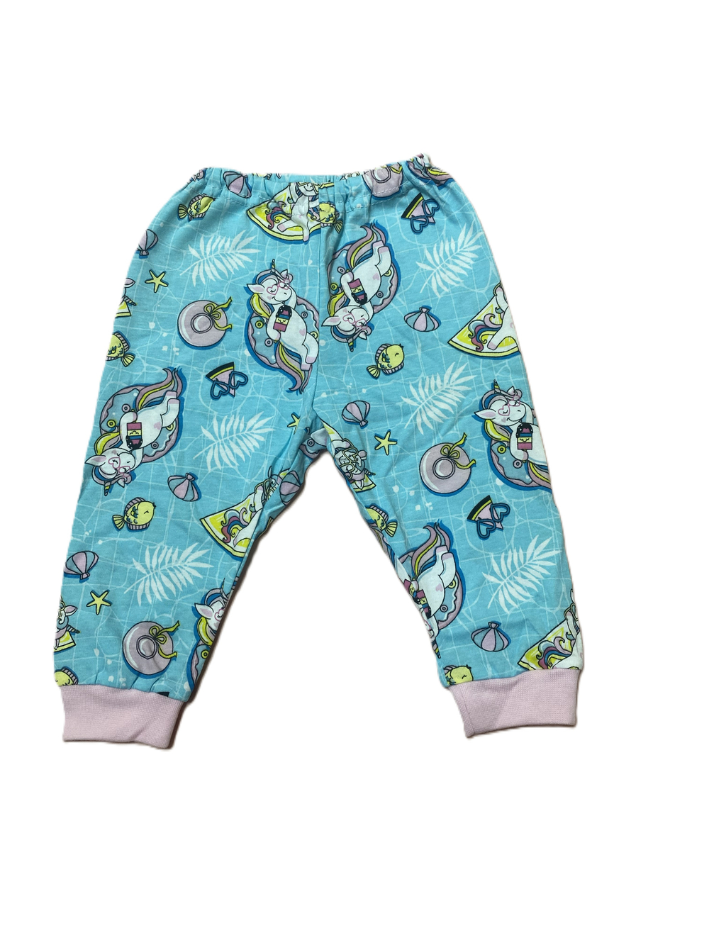 Штанишки с манжетом из кулирки (100% хлопок) на рост 74 см