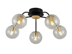 35818/5 BLACK+GOLD (1) Люстра (RL)