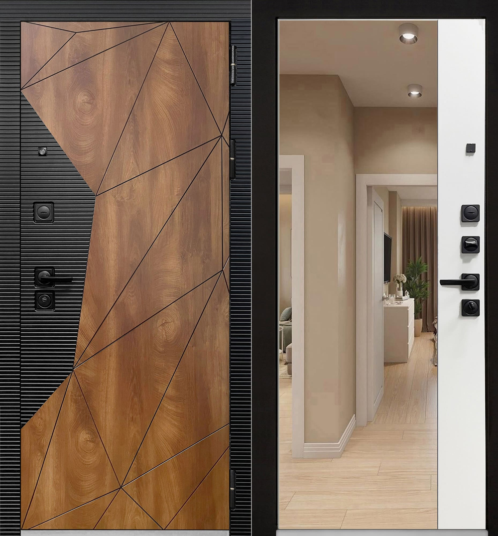 Геометрия зеркало MAX белый