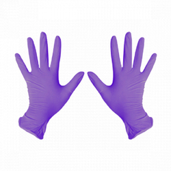 NitriMAX Перчатки нитриловые фиолетовые размер S, 100шт