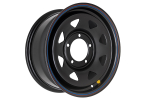 Диск усиленный УАЗ стальной черный 5x139,7 7xR16 d110 ET+35 (треуг. мелкий)