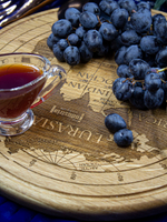 Доска разделочная и для подачи блюд большая "Старая карта"