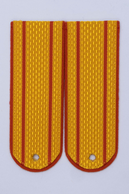 Погоны МЧС  парадные, два просвета