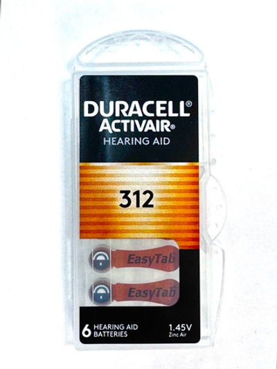 DURACELL Activair 312 BL6 34607777106