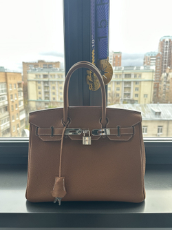 Сумка Hermes Birkin 30 Gold Togo
