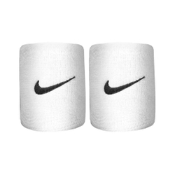 Nike Swoosh Wristband 2 Pack - White, Black