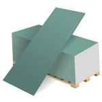 Гипсокартон ГКЛВ Волма влагостойкий 2500х1200х12,5 мм