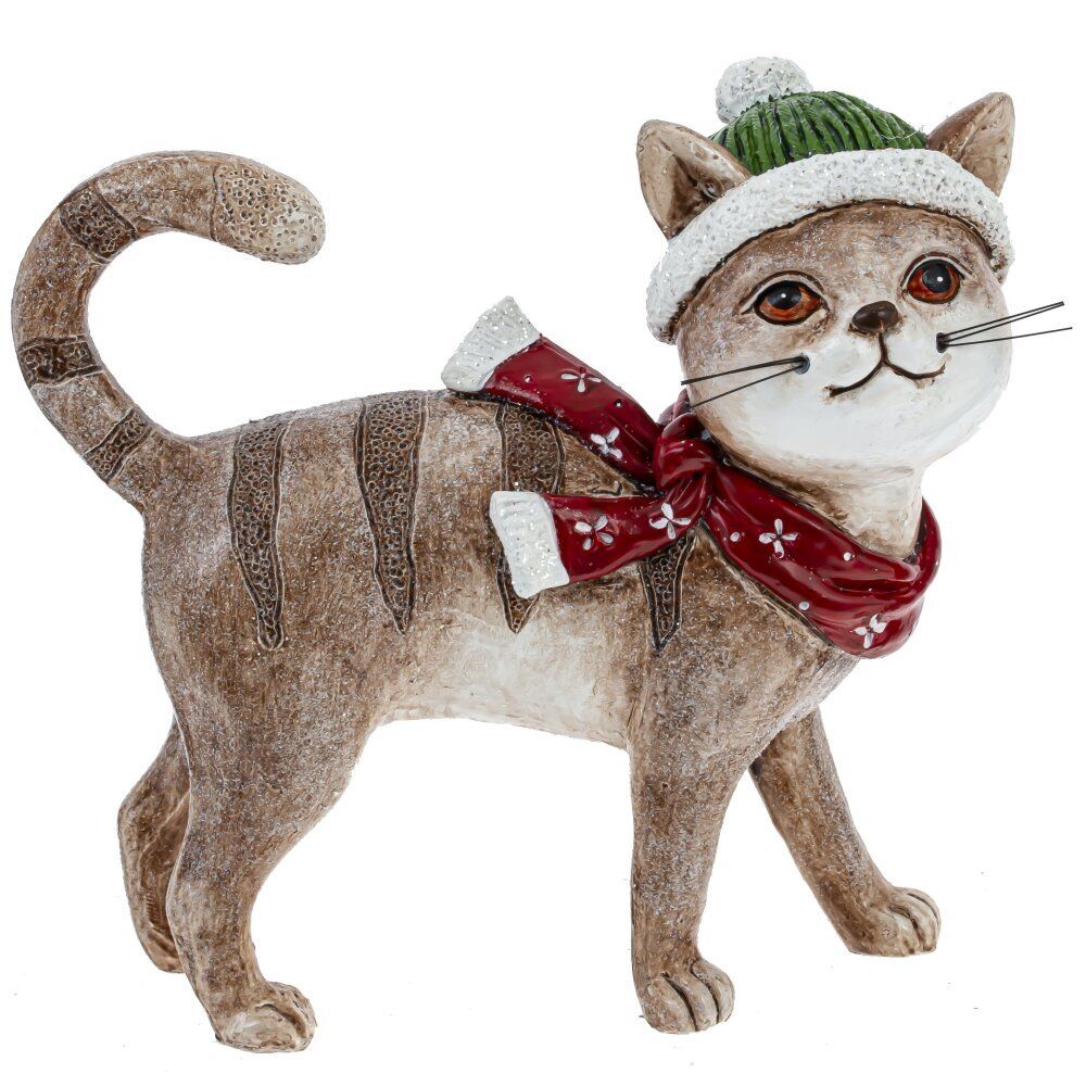 GAEM Фигурка декоративная "Кот", L15 W6 H15,5 см, 2в.