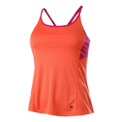 Женская теннисная майка Fila Lucy Tank Top Women - Orange, Violet