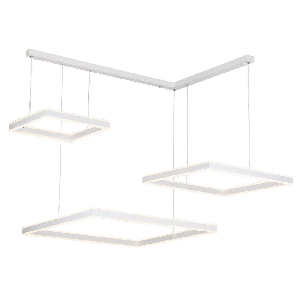 Citilux Дуэт CL719K310 LED Люстра подвесная с пультом Белая