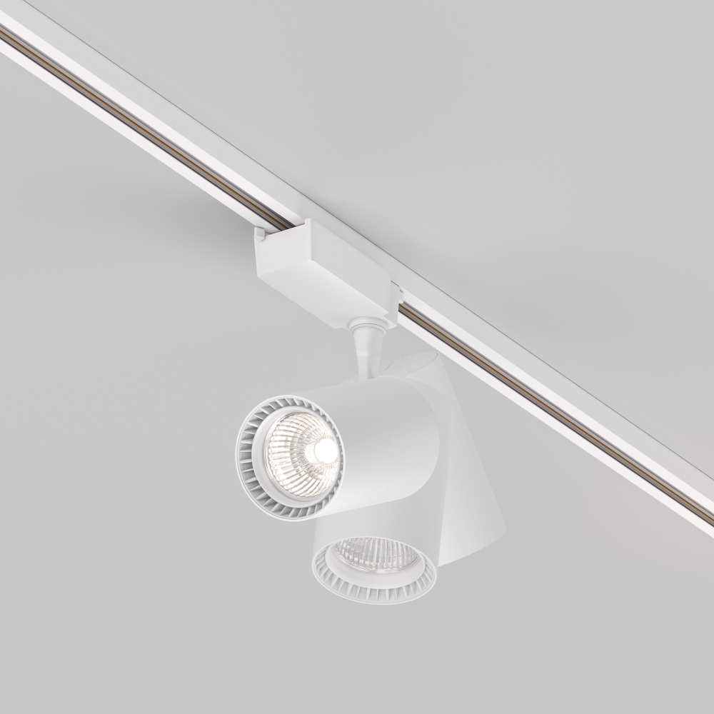 Трековый однофазный светодиодный светильник Maytoni Unity Vuoro TR003-1-26W4K-M-W