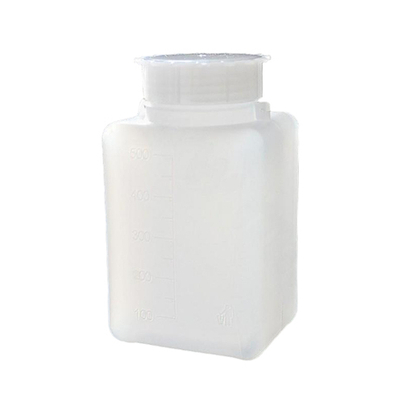 Емкость для общелабораторного применения (бутылка квадратная) 500 мл.,с дел,ПЭВП,Aptaca,уп.25 шт.