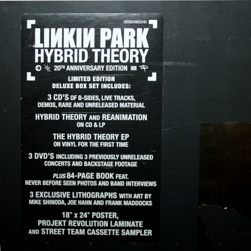Linkin Park / Hybrid Theory (20th Anniversary Edition)(3LP+12" Vinyl EP+5CD+3DVD+MC)