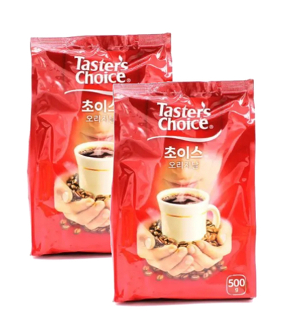 Кофе растворимый Taster's Choice Original, 500 г пакет (Тестер Чойс) х 2 шт
