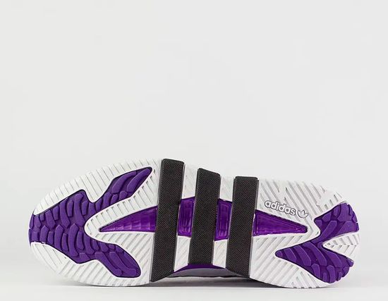 Кроссовки Adidas Niteball  White/Purple
