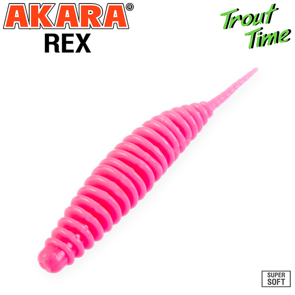Силиконовая приманка Akara Trout Time REX 2,5 Shrimp 420 (10 шт.)