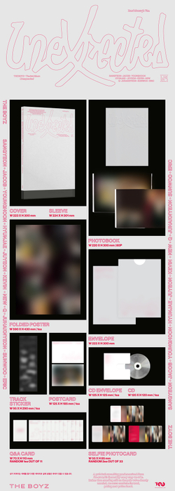 Альбом THE BOYZ - Unexpected (Photobook Ver.)