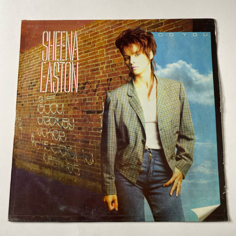 Винтажная виниловая пластинка LP Sheena Easton Do You (Индия 1985)