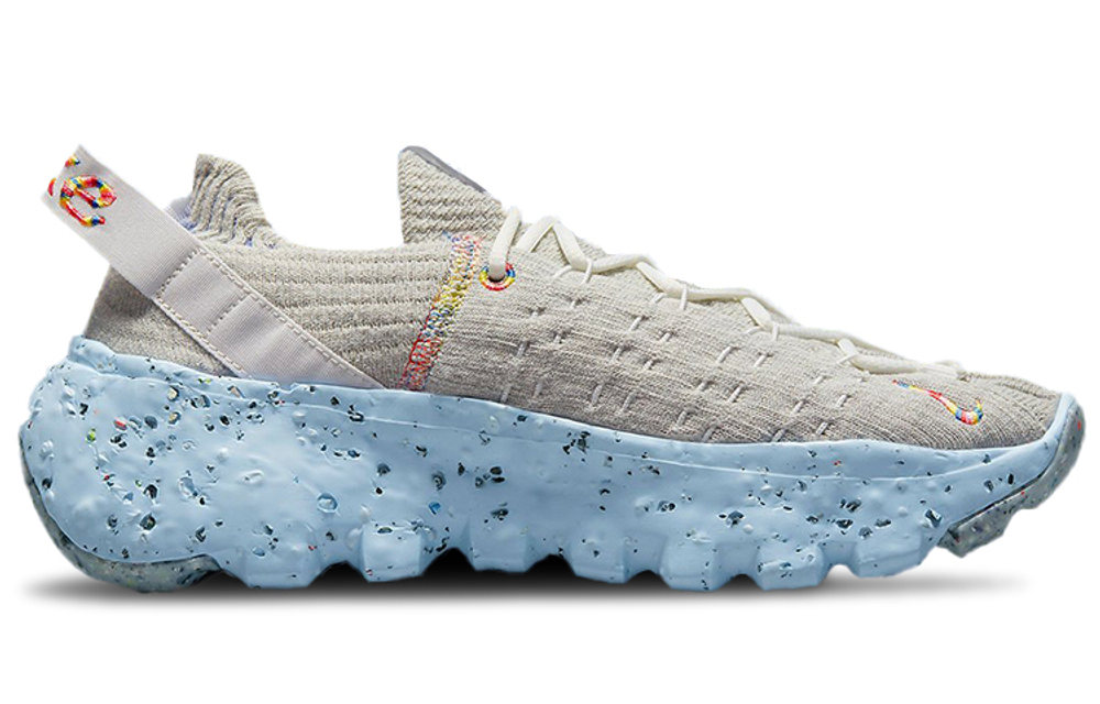 Кроссовки Nike Space Hippie 04 "White Multi" (Женская размерная сетка)