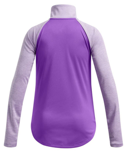 Футболка для девочки Under Armour Girls' UA Tech Graphic 1/2 Zip - Purple