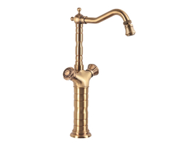 Смеситель кухонный + поворотный аэратор Bronze de Luxe 21973K/1