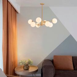 Люстра На Штанге Roundi Brass L8 By Imperiumloft