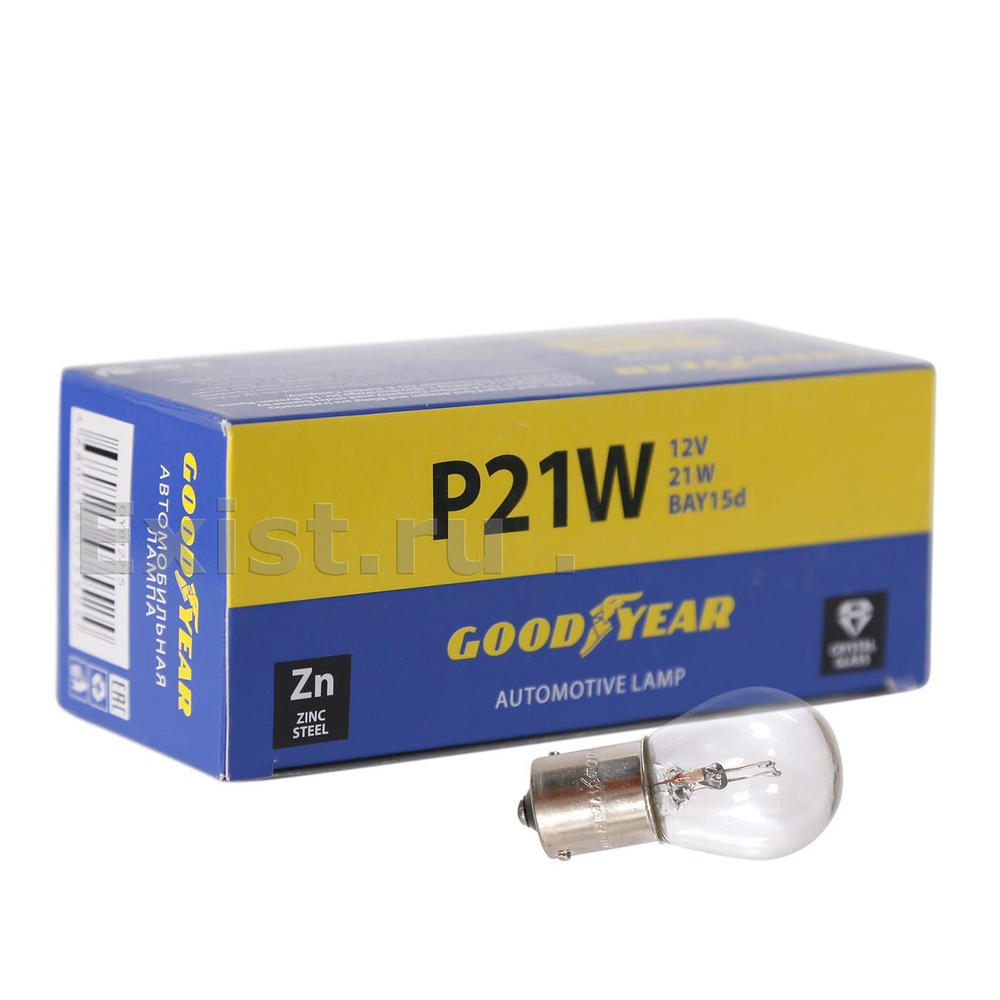 Автолампа 12V P21W Goodyear