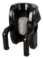 Мощный мастурбатор WYNE Masturbator 10 (Цвет: черный с белым)