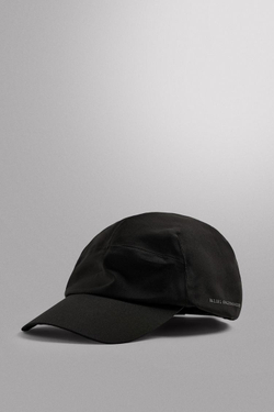ZARA КЕПКА ИЗ ТЕХНИЧЕСКОЙ ТКАНИ SHELL, ЧЕРНЫЙ