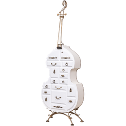 Подставка Контрабас-Комод Айс Амбер