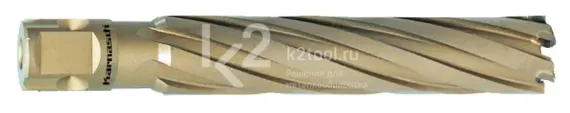Корончатое сверло Karnasch 14х110 мм, HARD-LINE, Nitto + Weldon 19, арт. 20.1660N-014