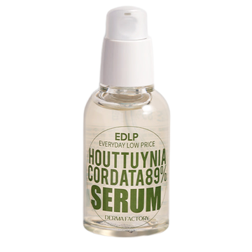 DERMA FACTORY Сыворотка для лица увлажняющая Derma Factory Houttuynia Cordata 89% Serum с экстрактом цветка хауттюйнии 50 мл
