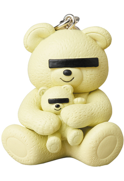 UNDERCOVER X MEDICOM TOY BEAR БРЕЛОК САЛАТОВЫЙ