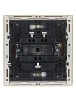 FORTE&PIANO Выключатель 2-клавишный 10А FP405 ваниль IEK